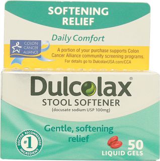 Dulcolax Stool Softener    50 Liquid Gels   Vitacost 