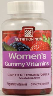 Nutrition Now Womens Gummy Vitamins Mixed Berry    70 Gummies 