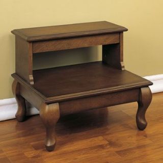 Powell Attic Cherry Antique Cherry Bed Steps With Drawer from Kmart 