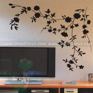 Wholesale Matter Decorative Self Adhesive Flower Vine Pattern Wall 