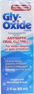 GlaxoSmithKline Gly Oxide® Liquid Antiseptic Oral Cleanser    2 fl oz 