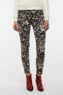 BDG Twig Mid Rise Jean   Wolf Print   Urban Outfitters