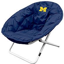 Logo Chairs Michigan Wolverines Sphere Chair   SportsAuthority