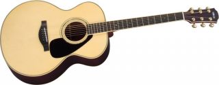 Yamaha L Series LJ6 Jumbo Acoustic Guitar with Case  Musicians 