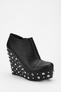 Deena & Ozzy Studded Wedge Boot   Urban Outfitters