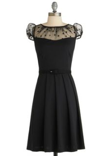 Black A Line Dress  Modcloth
