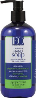 EO Essential Oil Products Liquid Hand Soap Peppermint and Tea Tree 
