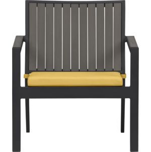 Regatta Sunbrella® Indigo Dining Chair Cushion in Regatta  Crate and 