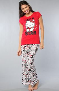 Hello Kitty Intimates The Totally Cute Star PJ Set  Karmaloop 