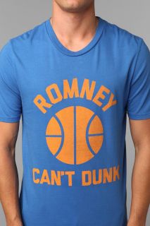Local Celebrity Romney Cant Dunk Tee   Urban Outfitters