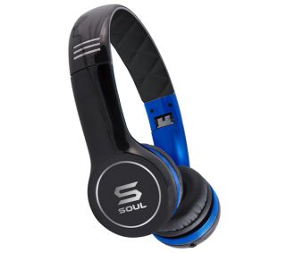 SOUL LUDACRIS SL100UB Headphones   Black & Blue Deals  Pcworld