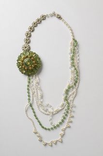 Uncovering Green Necklace   Anthropologie