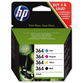 HP 364 Combo pack Colour Ink Cartridges  Ink  Ebuyer