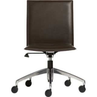 Folio Chocolate Leather Office Chair $399.00