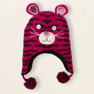 girl   accessories   tiger hat  Childrens Clothing  Kids Clothes 
