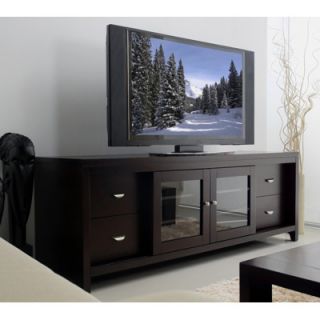 Abbyson Living Montego 72 Wide Entertainment Console   Espresso 