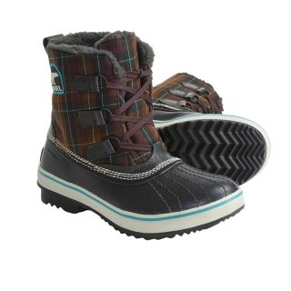Sorel Tivoli Plaid Winter Pac Boots   Waterproof, Insulated (For Women 