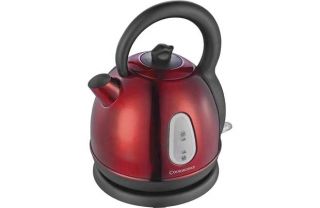 Cookworks Stainless Steel Traditional Kettle   Red. from Homebase.co 