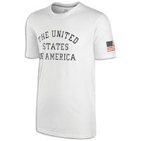 Nike United States of America S/S T Shirt   Mens   White / Black