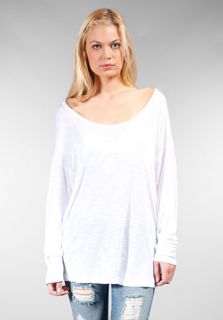 BLUE LIFE Long Sleeve Best Bum No Slit Tee in White at Revolve 