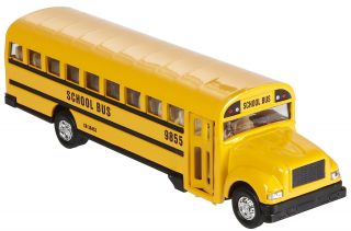 Schylling Large School Bus Die Cast Toy   