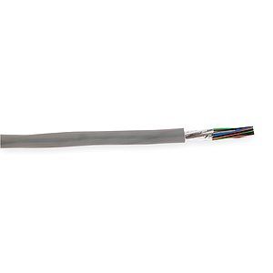 GENERAL CABLE Cable,Computer,500 Ft, 24/15, Gray   4A646    