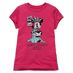 Minnie Mouse Tee for Girls   New York City