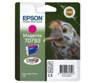 Buy EPSON Owl T0793 Magenta Ink Cartridge  Free Delivery  Currys