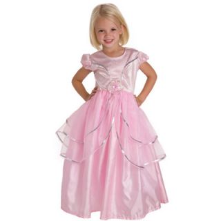 Little Adventures Royal Pink Princess Girls Dress Up Costume   Size 