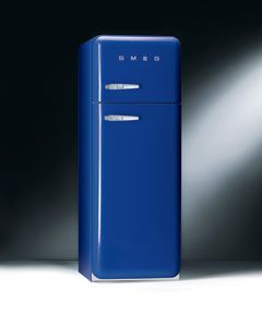 Smeg FAB30QBL Fridge Freezer   Right Hand   Blue from Homebase.co.uk 