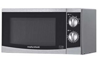 Morphy Richards P80D20P 20L Manual Solo Microwave   Silver. from 