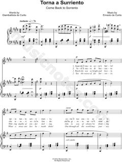 Download sheet music for Ernesto De Curtis. Choose from sheet music 