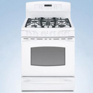 GE Profile™ 30 Free Standing Convection Self Cleaning Gas Range 