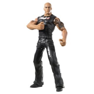 WWE® FLEXFORCE® Hook Throwin THE ROCK® Figure   Shop.Mattel