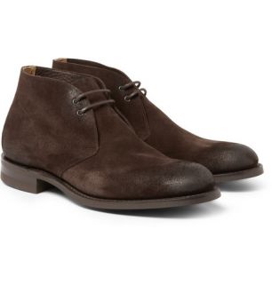  Shoes  Boots  Lace up boots  Sahara Suede Burnished 