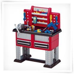 American Plastic Toys 38 Piece Deluxe Workbench #HN APL001