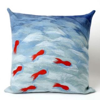 Liore Manne Goldfish Aqua Pillow Set   Decorative Pillows at 