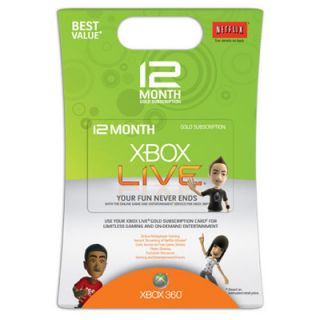 Live 12 month Time Card 09 (Xbox 360)    Club