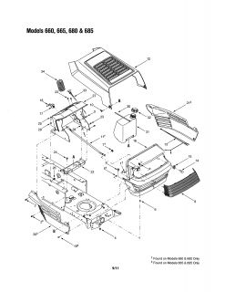 Model # 13AG688H722 Mtd Lawn tractor   Wiring diagram (1 parts)