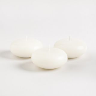 White Floating Candles, Set of 3  World Market