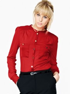 South Satin and Jersey Shirt  Littlewoods