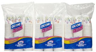 Dixie 3 oz Bathroom Cups, 340 ct 3 pack   