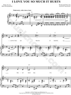 Ray Price   I Love You So Much It Hurts Sheet Music   Download 