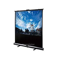 Product Image for Portable Pull UP Projection Screen  White Fabric (80 