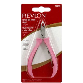 Revlon Beauty Tools Control Grip 1/4 Jaw Cuticle Nipper   