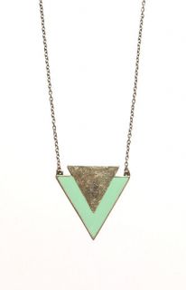 With Love From CA Geo Triangle Pendant Necklace at PacSun