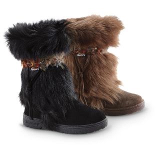 Womens Bear Paw Kola Ii Goat Fur Boots   898592, Fashion at Sportsman 