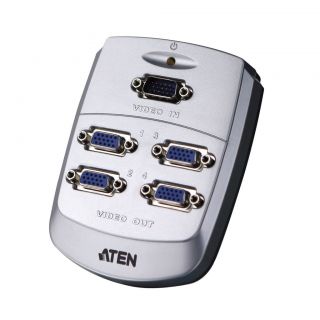 Aten 4 Port Video Splitter  Monitor Switches  Maplin Electronics 