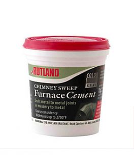 Chimney Sweep® Furnace Cement, Gray, 16 fl. oz.   3198674  Tractor 