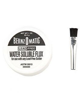 Bernzomatic Water Soluble Flux & Brush, 1 oz.   3898672  Tractor 